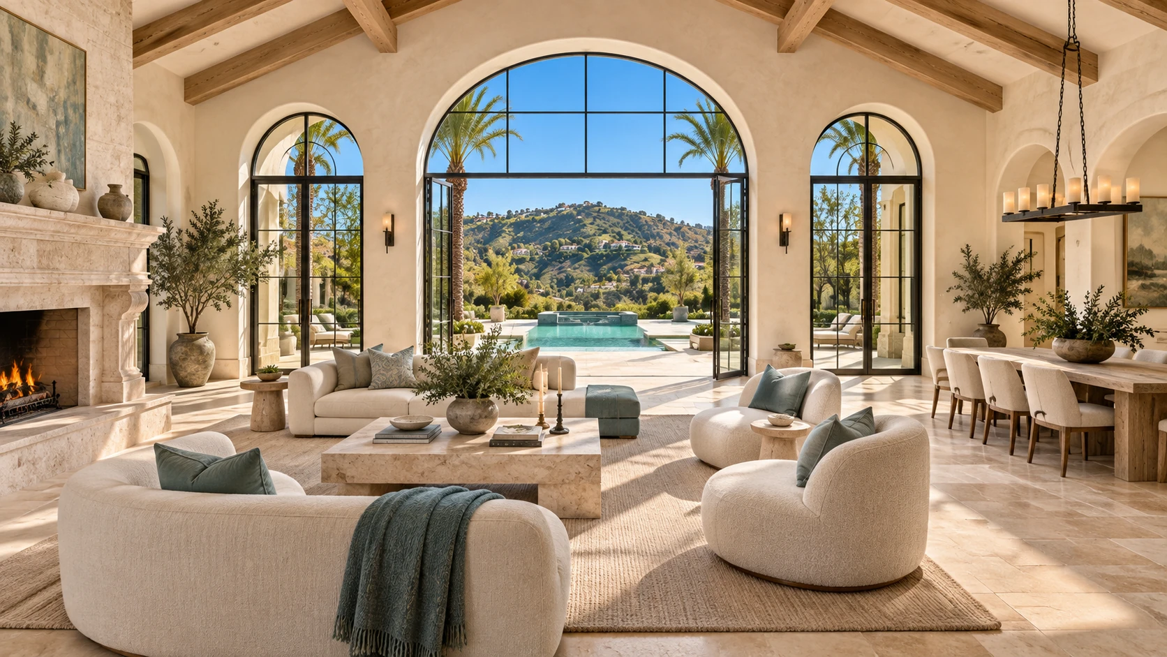 After: A view from within, Crystal Cove, Orange County
