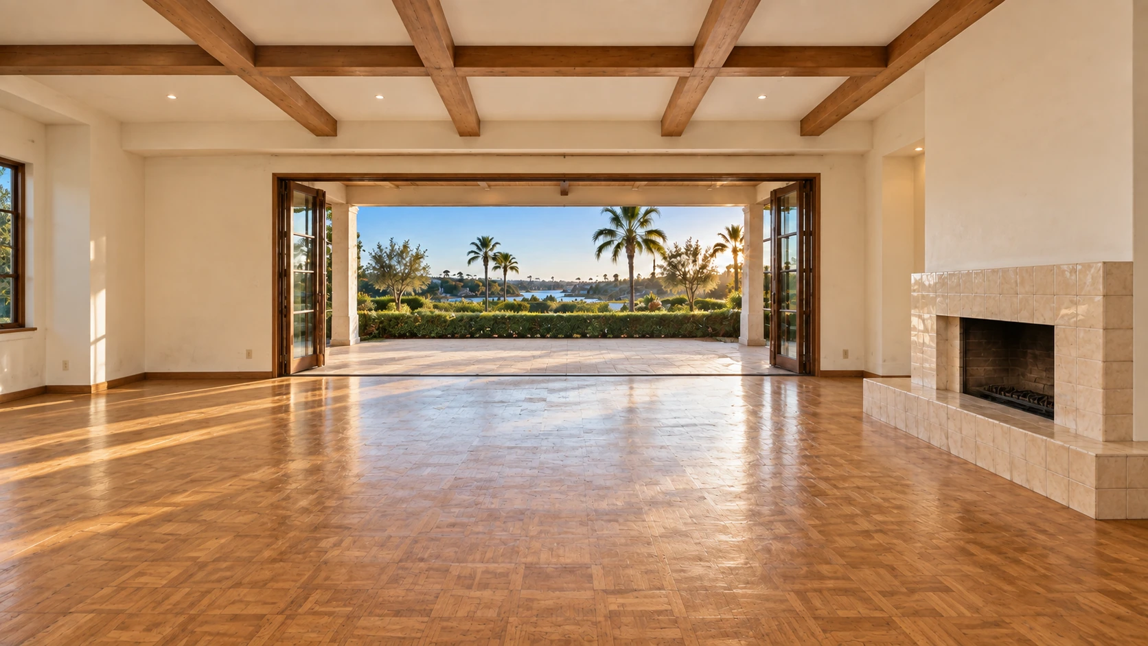 Before: Living, opened up, Newport Coast, Orange County