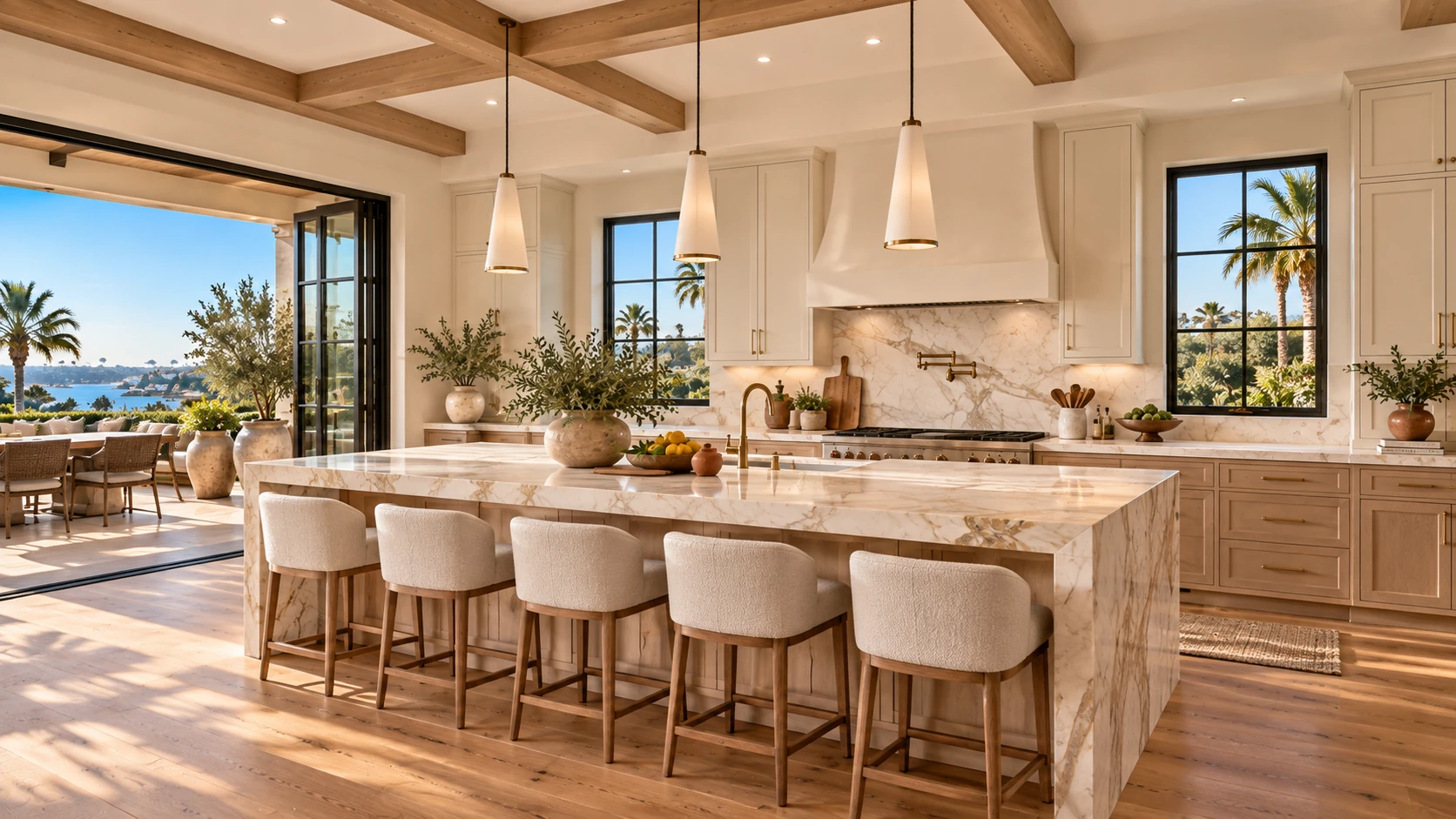 After: The heart of the home, Newport Coast, Orange County
