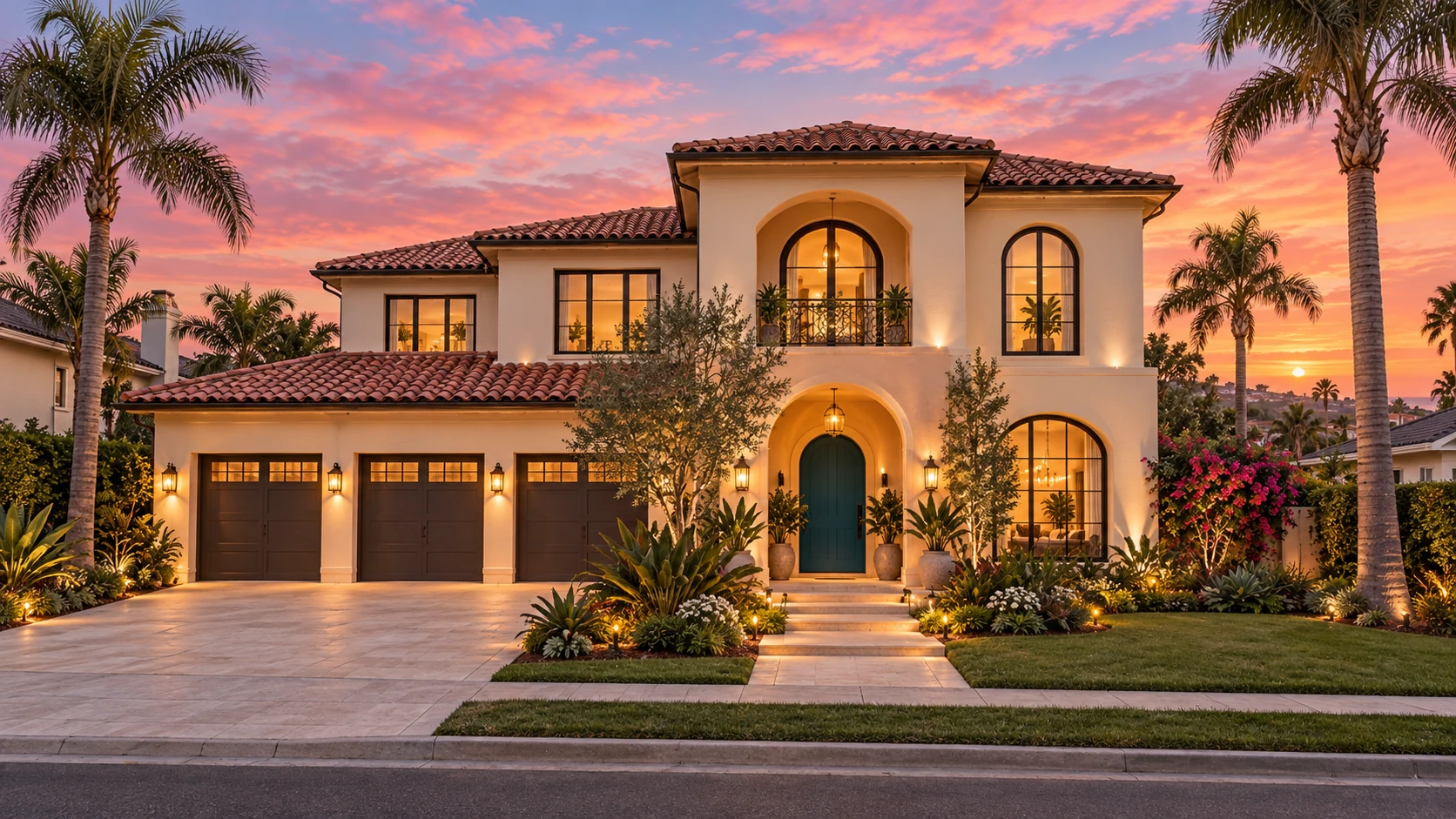 After: Character at the entrance, San Clemente, Orange County
