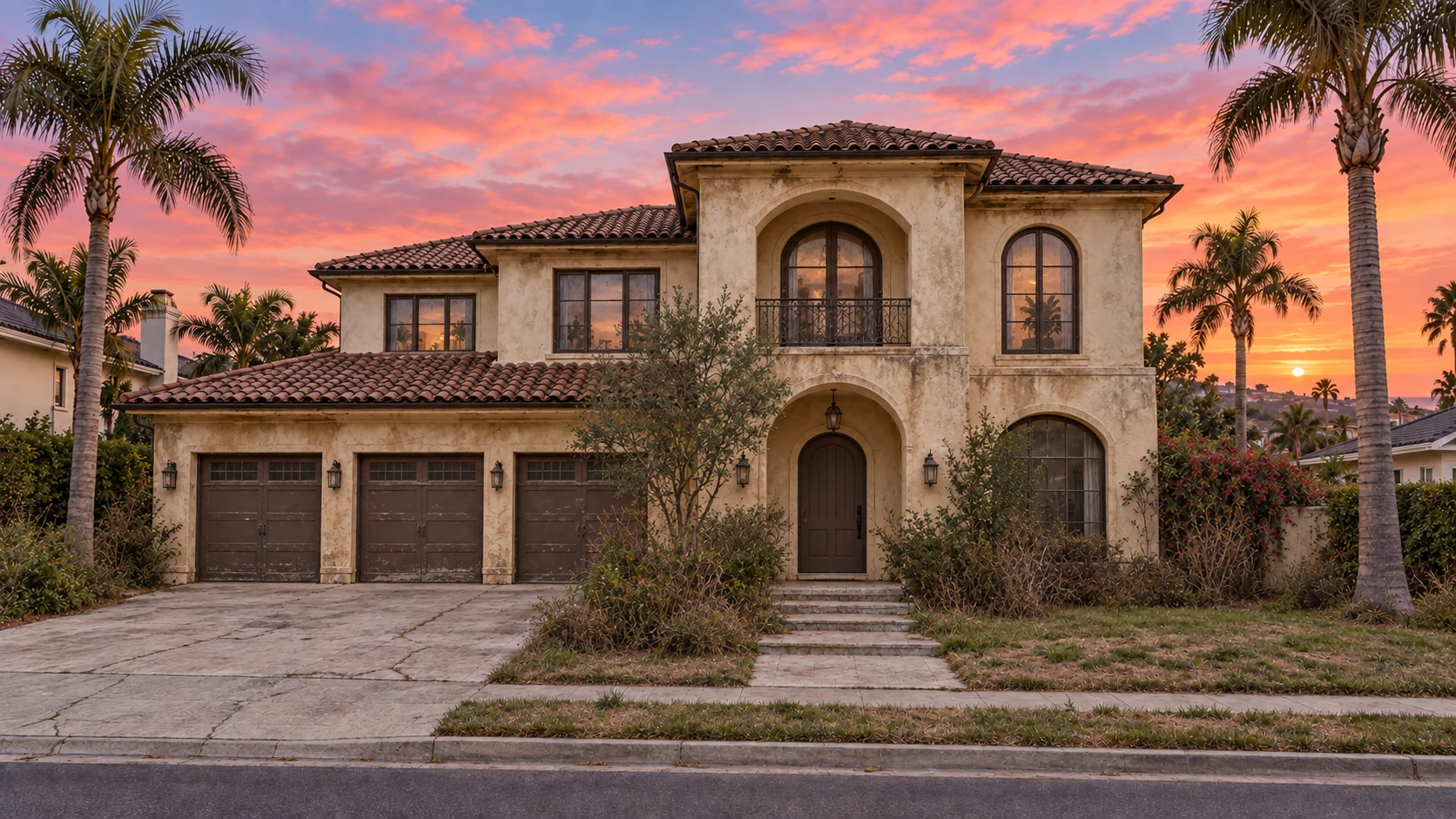 Before: Character at the entrance, San Clemente, Orange County